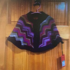Colorful Zigzag Kids Cape